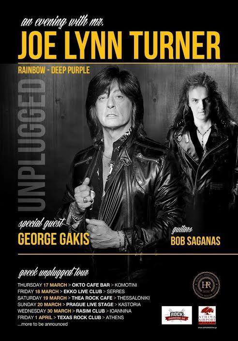 Joe, along with George Gakis, begin their acoustic "Unplugged" tour of Greece