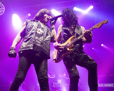 Joe Lynn Turner & Walter Giardino en Vorterix