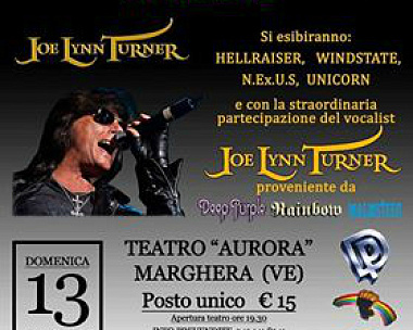 Soon! March 13 show at the Aurora Theatre in Venice, Italy.